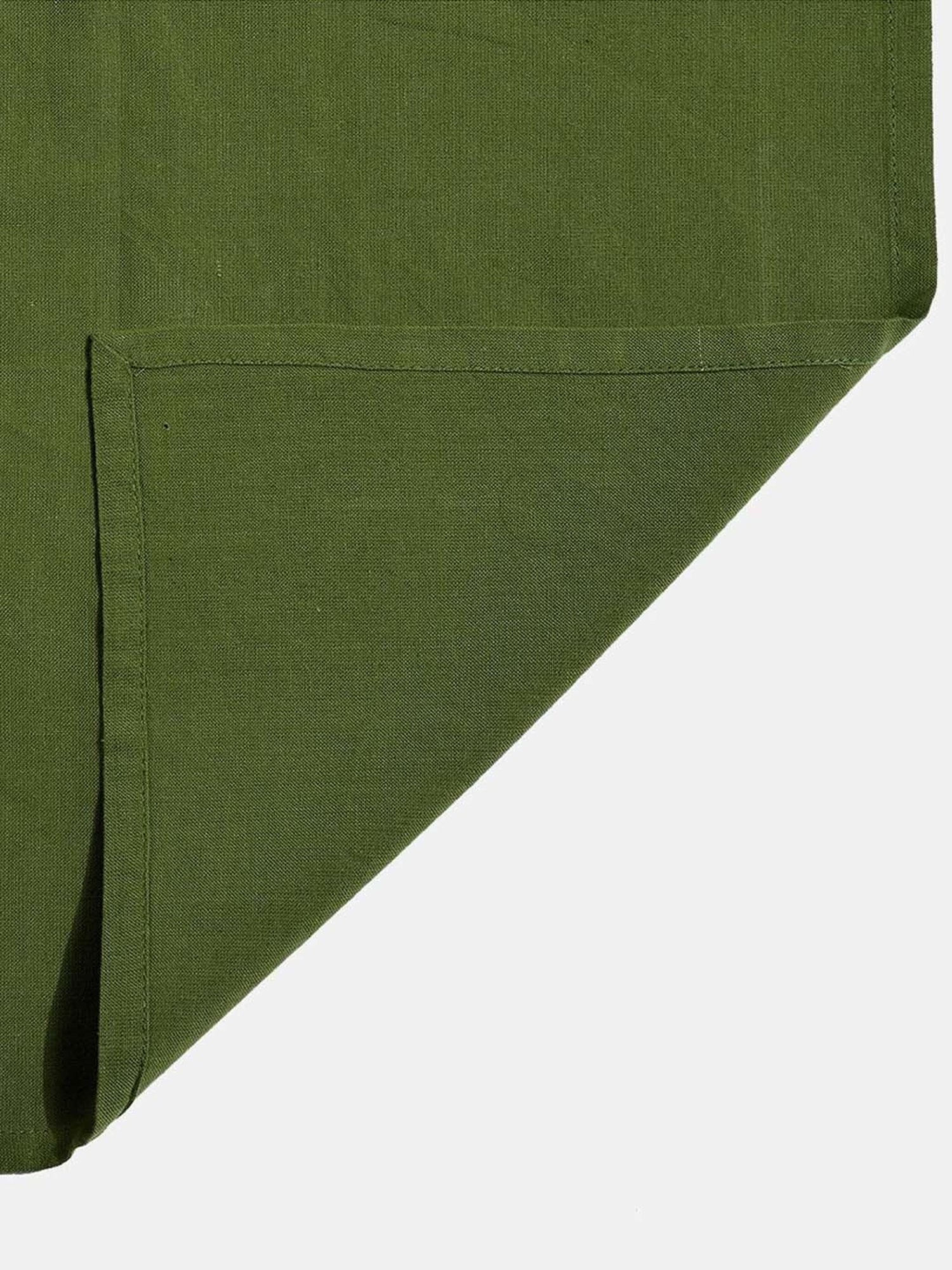 Fabindia Home Mysa Green Cotton 94 TC Napkins - Set of 6