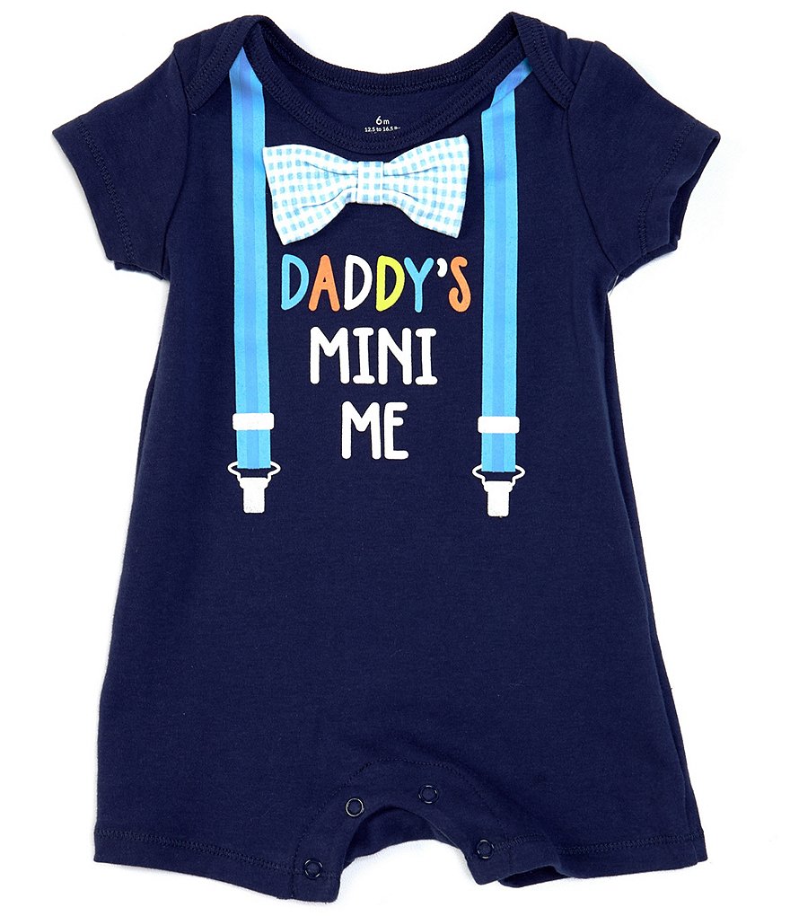 Aden + Anais Baby Boys 6-9 Months Long-Sleeve Blue Moon Footed Coverall