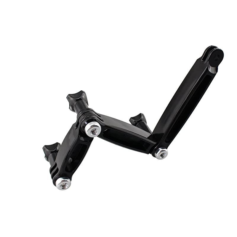 in 1 Extension Pivot Arm SIMampNAT Adjustable Monopod Bracket with Thumb Screw for GoPro Fusion Hero 6 5 4 Session +