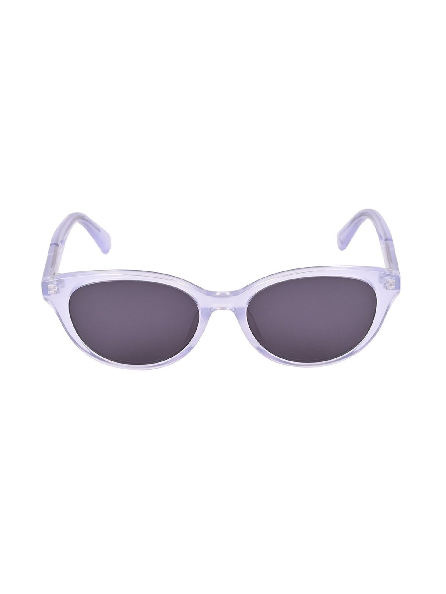 DIESEL DL0357 47 27A Grey Oval Sunglasses