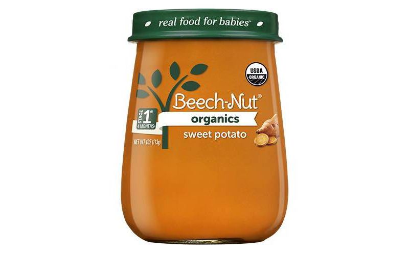 Beech-Nut Organics Sweet Potatoes Baby Food Jar - 4oz