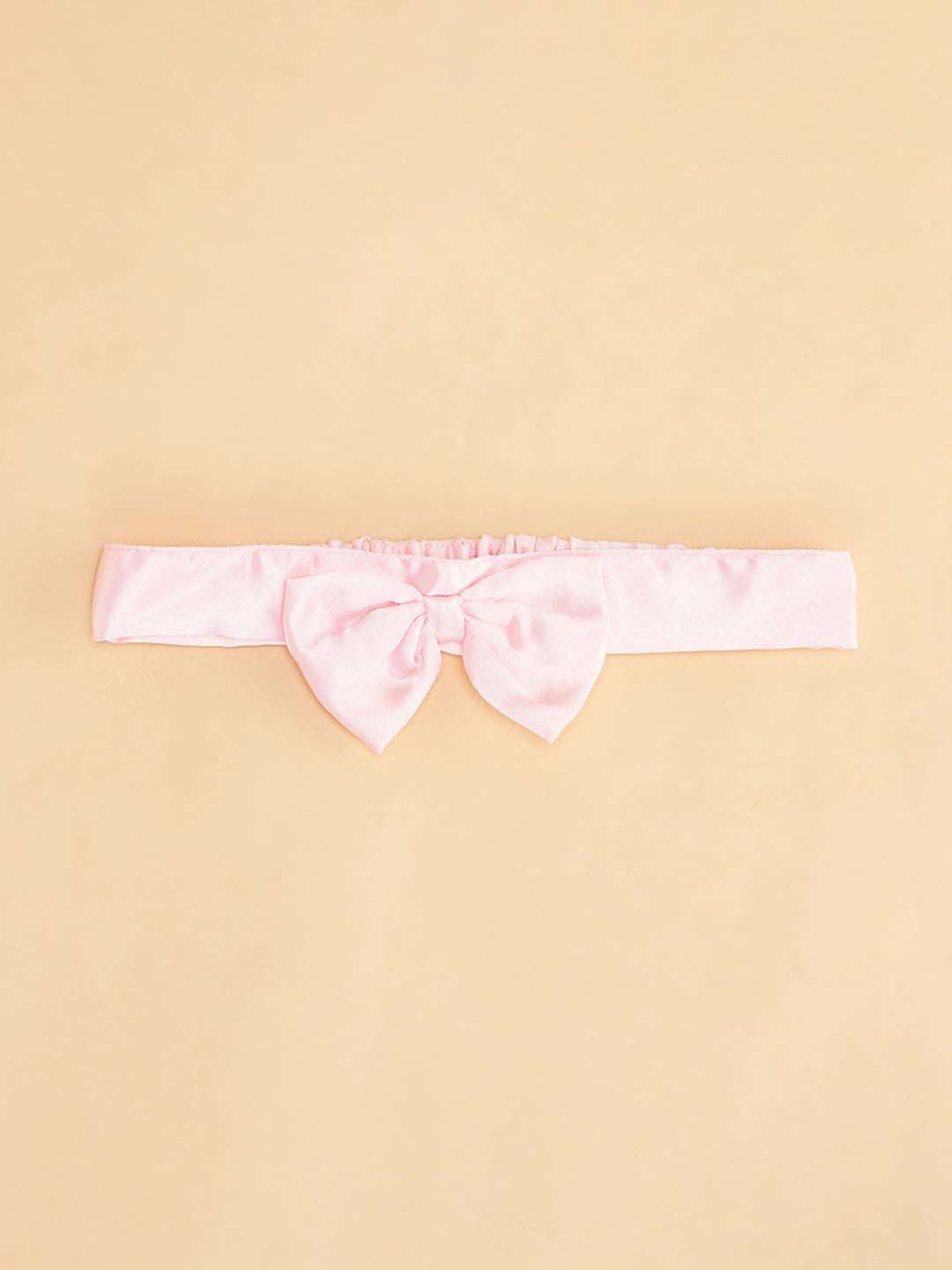 Pantaloons Baby Pink Cotton Applique Dress