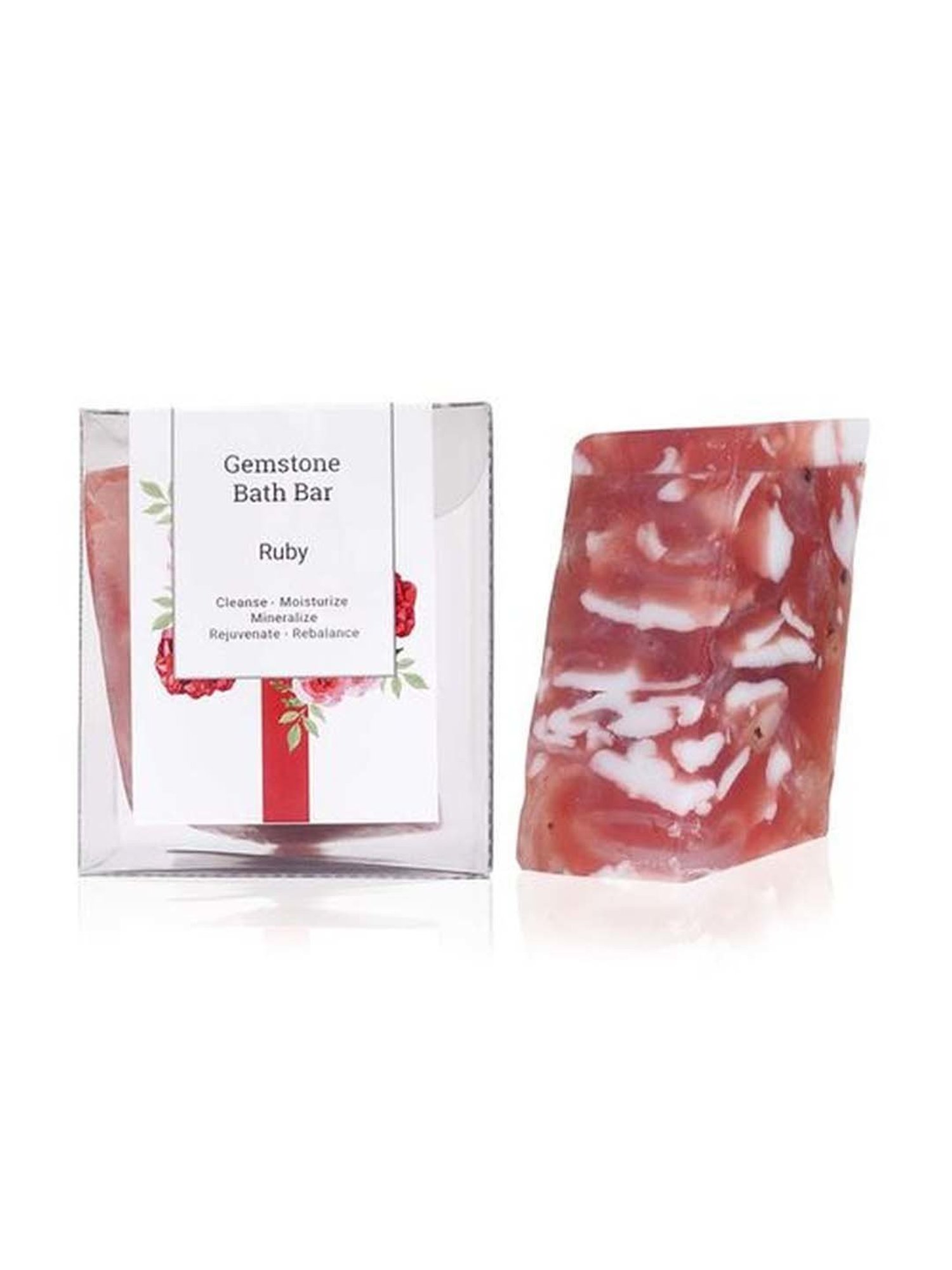 Seer Secrets Ruby Gemstone Bath Bar - 161 gm
