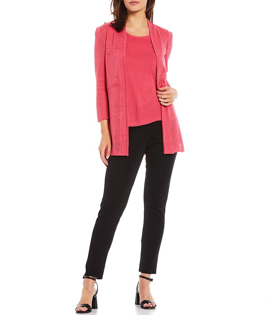 J.McLaughlin Durham Sleeveless Ruffle V-Neck Denim Blouse