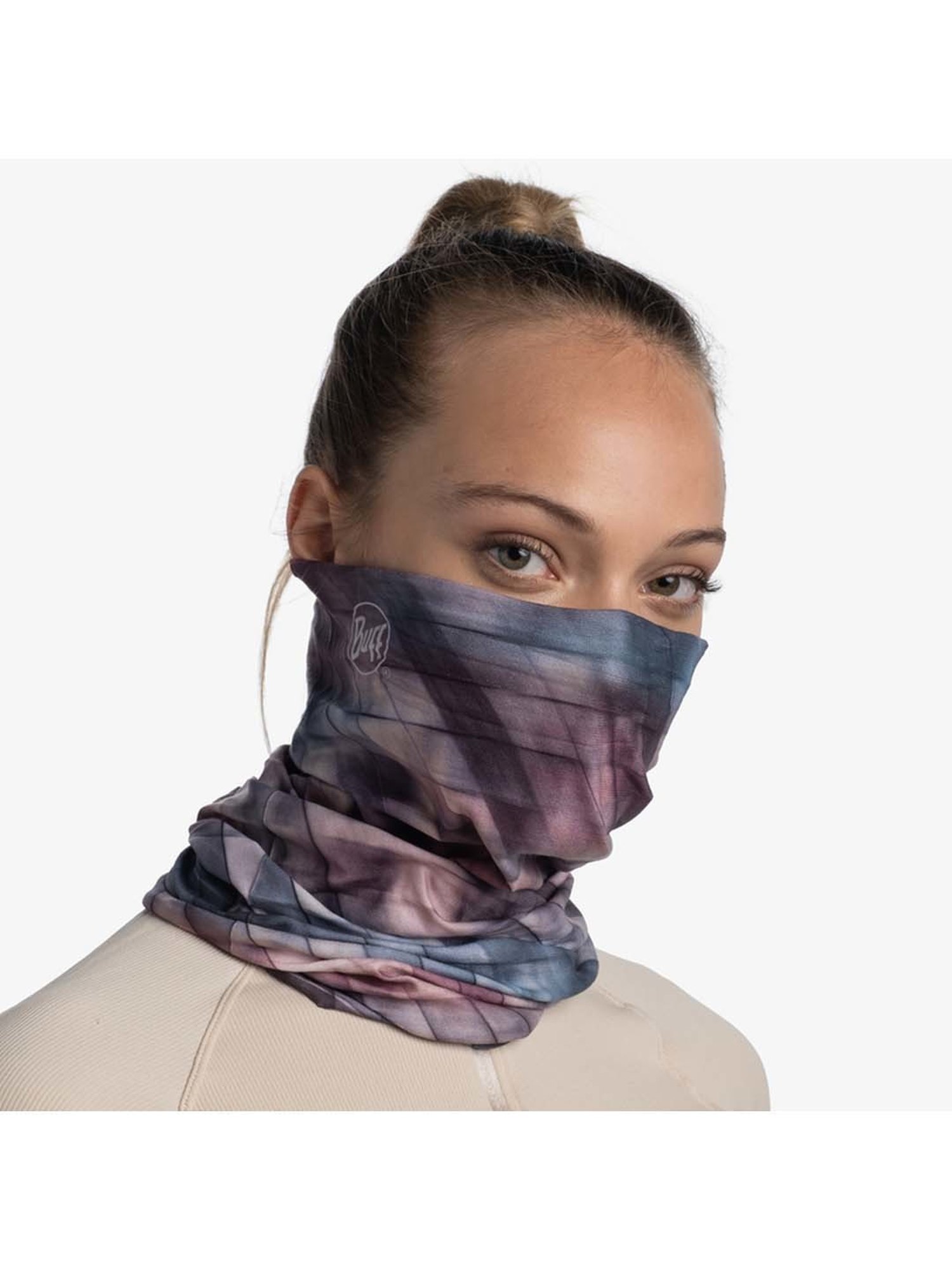 BUFF Original Ecostretch Shadyver Purple Printed Bandanas