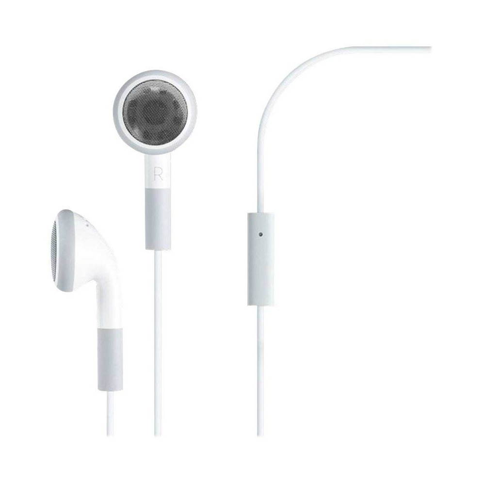 4XEM White Premium Earphones with Microphone for iPhone/iPod/iPad 4XEARPHONES