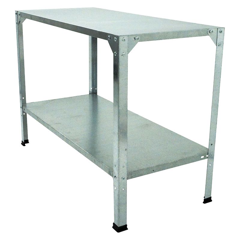 Steel Work Bench For Greenhouses - Silver - Palram