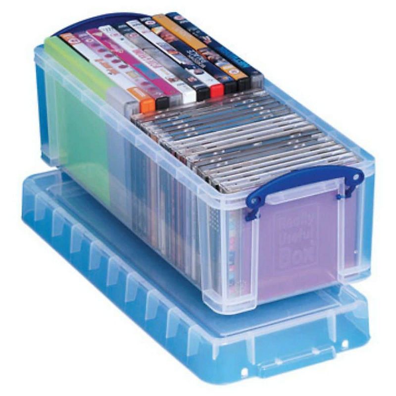 Really Useful Products Really Useful 6.5 L Storage Box, Clear (6.5C) 