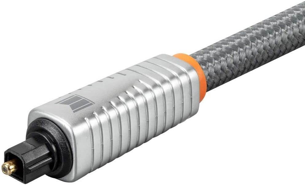 Monoprice OM4 Fiber Optic Cable - 15m (Meter) - LC/UPC-SC/UPC, Multi Mode, Duplex, 50/125 Type, 2.0mm, PVC