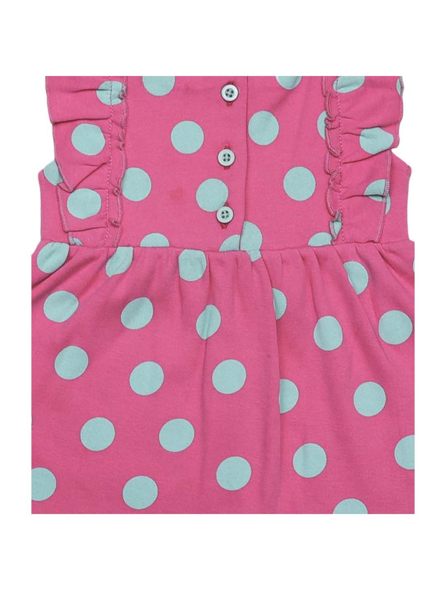 Nino Bambino Kids Multicolor Cotton Printed Dress