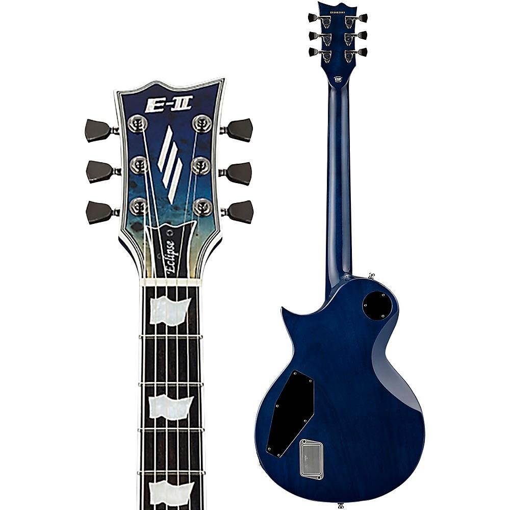 ESP E-II Eclipse Electric Guitar (Blue Natural Fade)