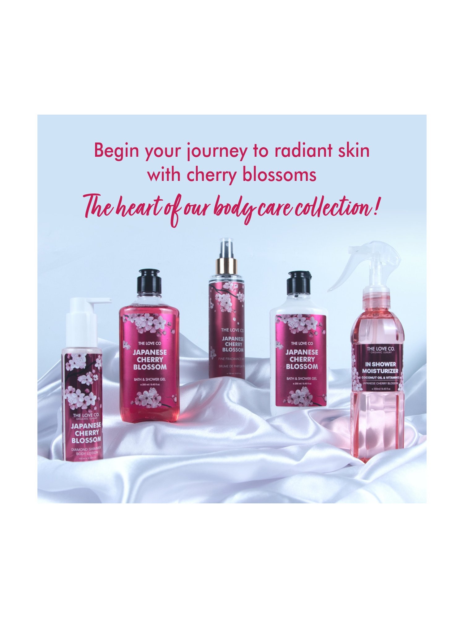 The Love Co. Japanese Cherry Blossom Body Wash - 250 ml