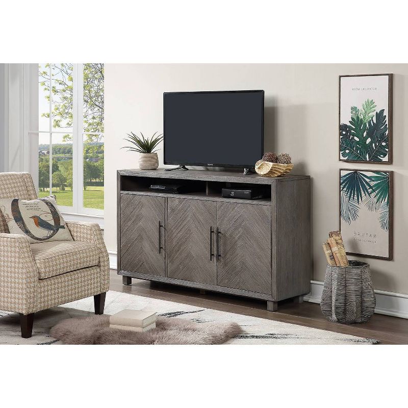 60" Palisades Deluxe Console Gray - Martin Furniture