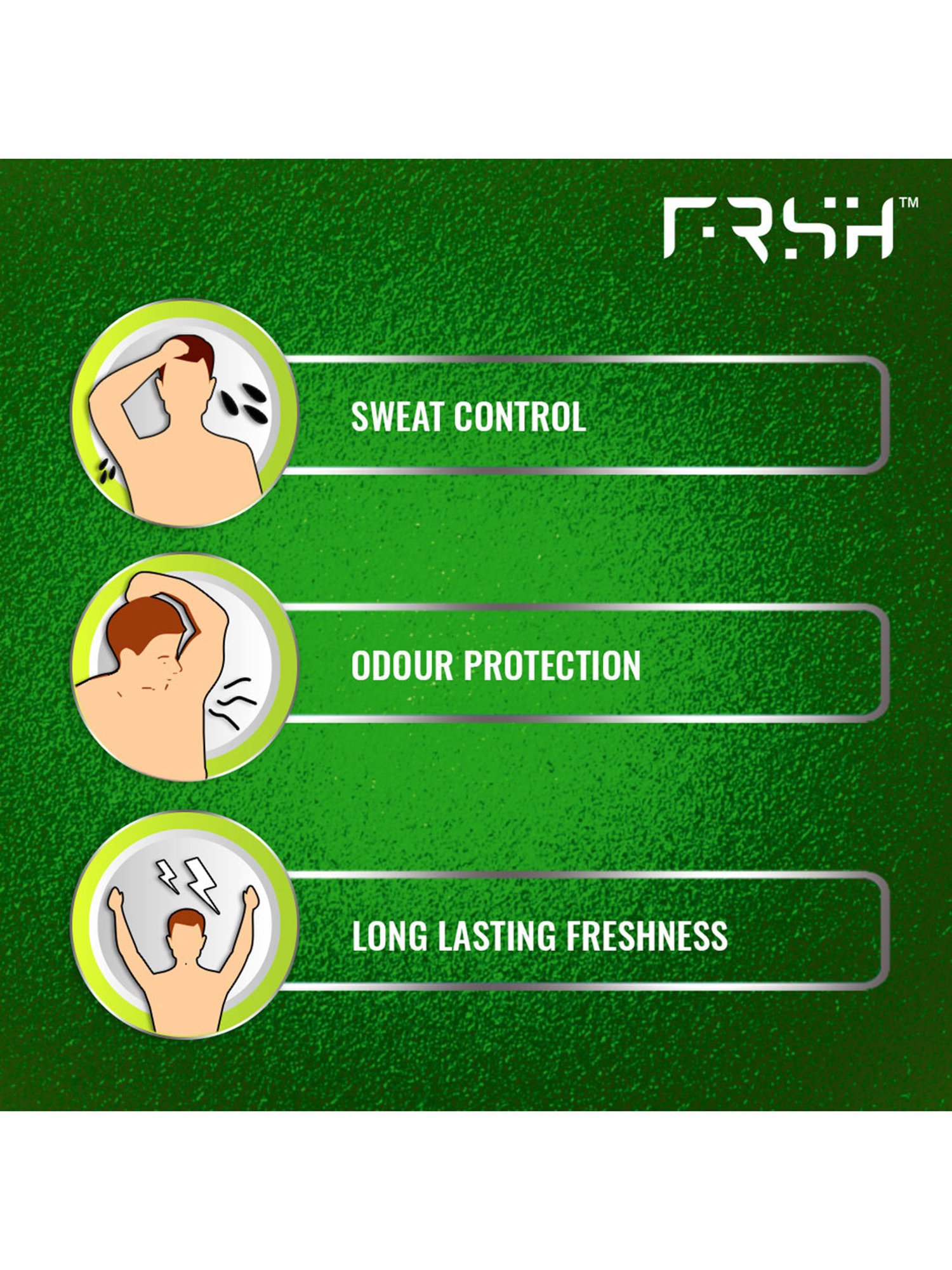 FRSH Dedorant Body Spray Hero & Macho - Pack of 2