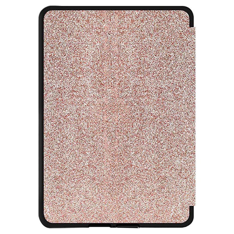 PU Leather Case for Allnew Kindle Paperwhite 10th Gen 2018 Release onlyWill Not fit Prior Gen Kindle Devices Shinning Gold