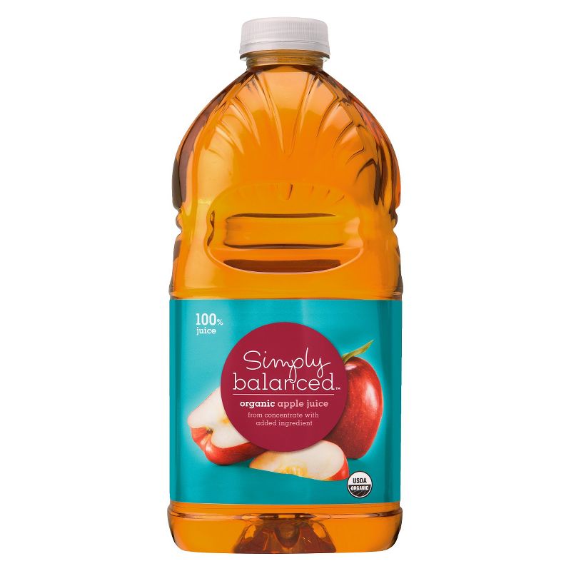 Organic Apple Juice - 64 fl oz Bottle - Simply Balanced™
