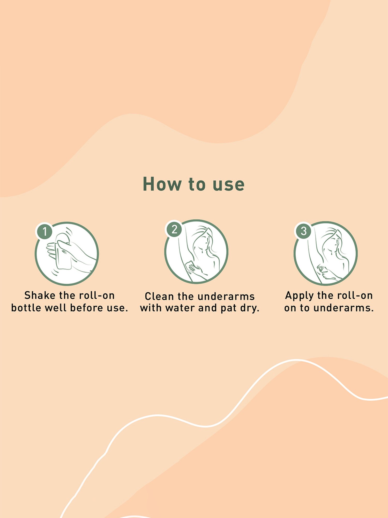 Sirona 2-in-1 Underarm Deodorant Roll On - 50 ml