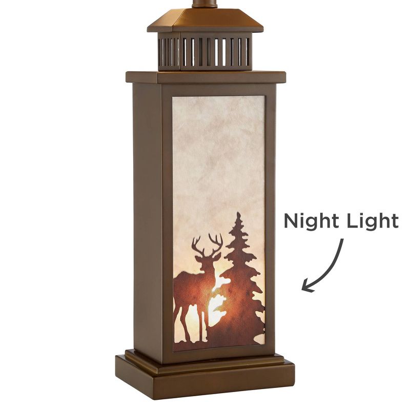 Alpine Night Light Lantern Table Lamp by John Timberland