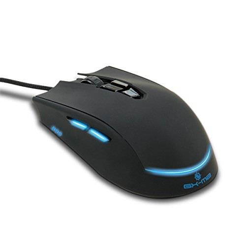 ENHANCE GX-M2 ENGXM20100BKUS Black/Blue Wired Optical Gaming Mouse