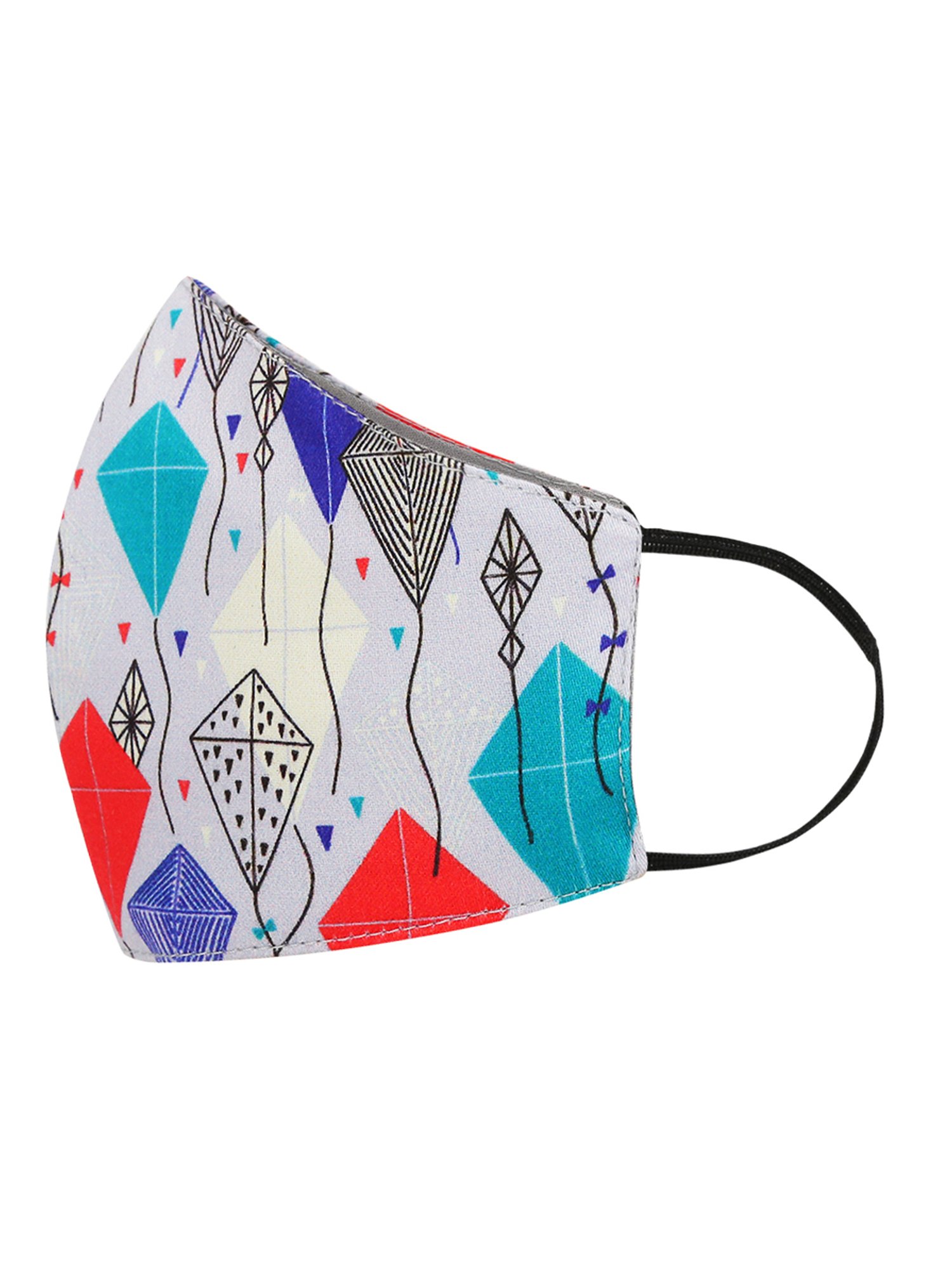 Tossido 8 - 14 Yrs. KIDS 3 Layered Reusable Face Masks - Pack of 3