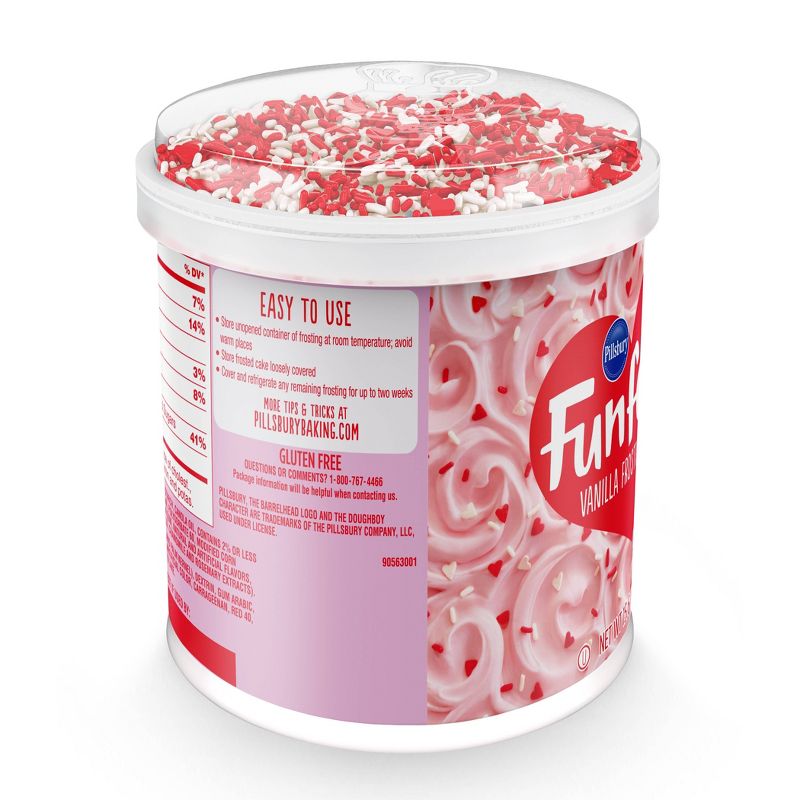 Pillsbury Valentine's Funfetti Frosting - 15.6oz