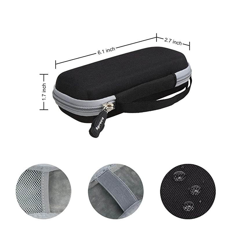 Hard Storage Travel Case for Sony ICD-PX470 Digital Voice Recorder/Microsoft LifeCam HD-3000/BAFX Products - Decibel Meter/Sound Pressure Level Reader