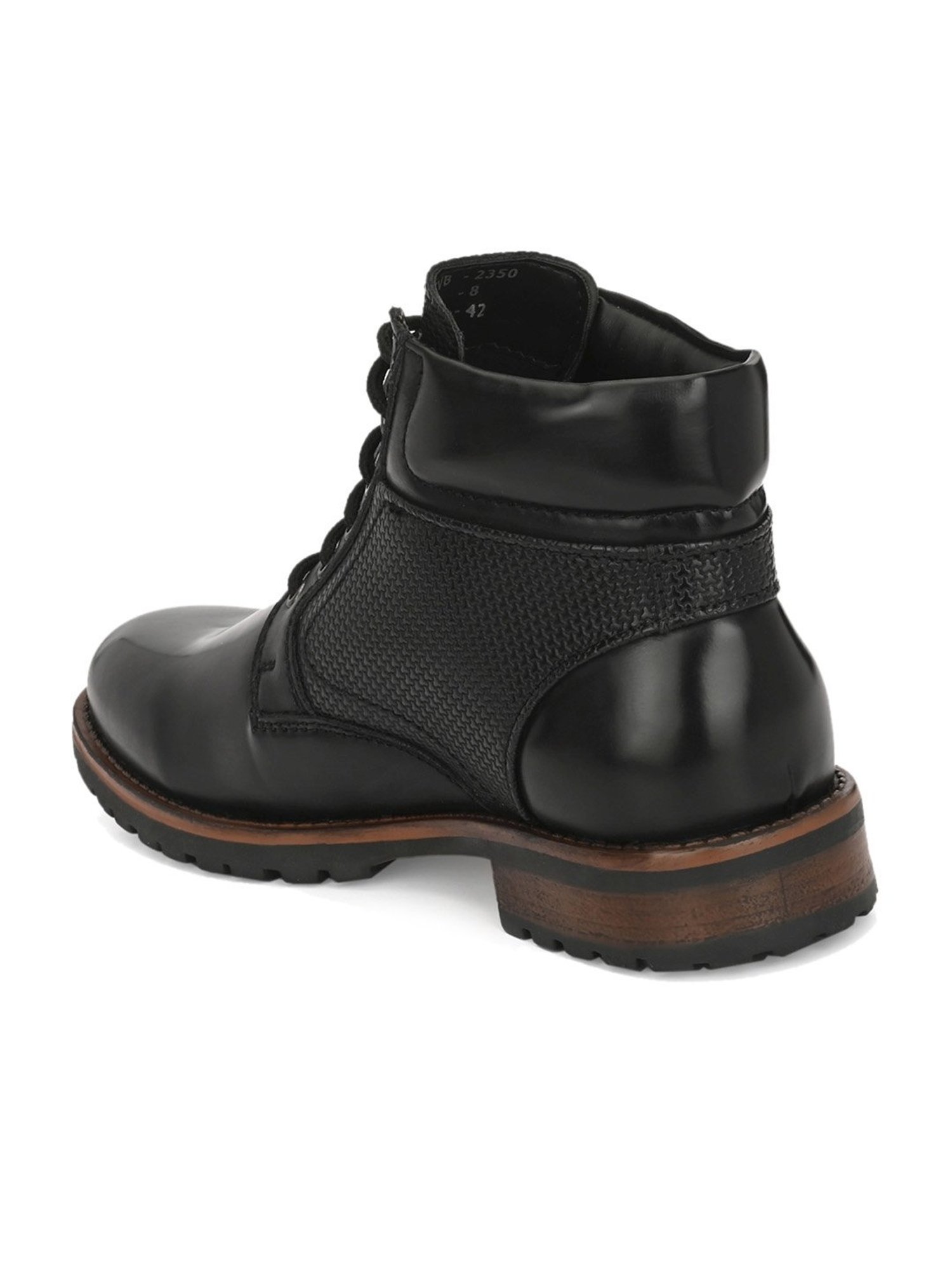 Giorgio Men's Black Derby Boots