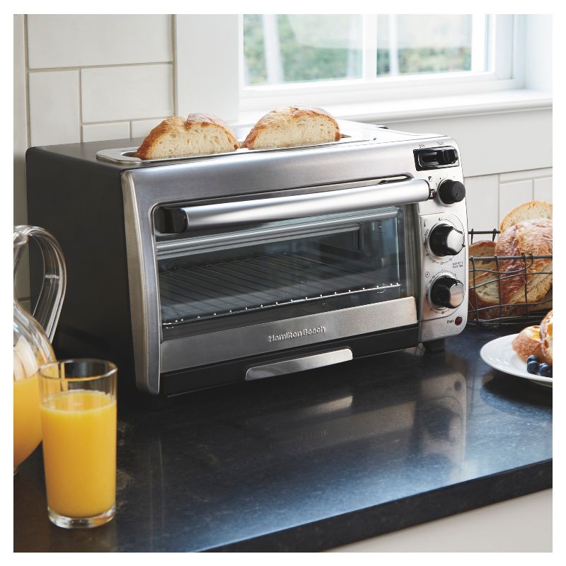 Hamilton Beach 2-in-1 Toaster & Oven Combo