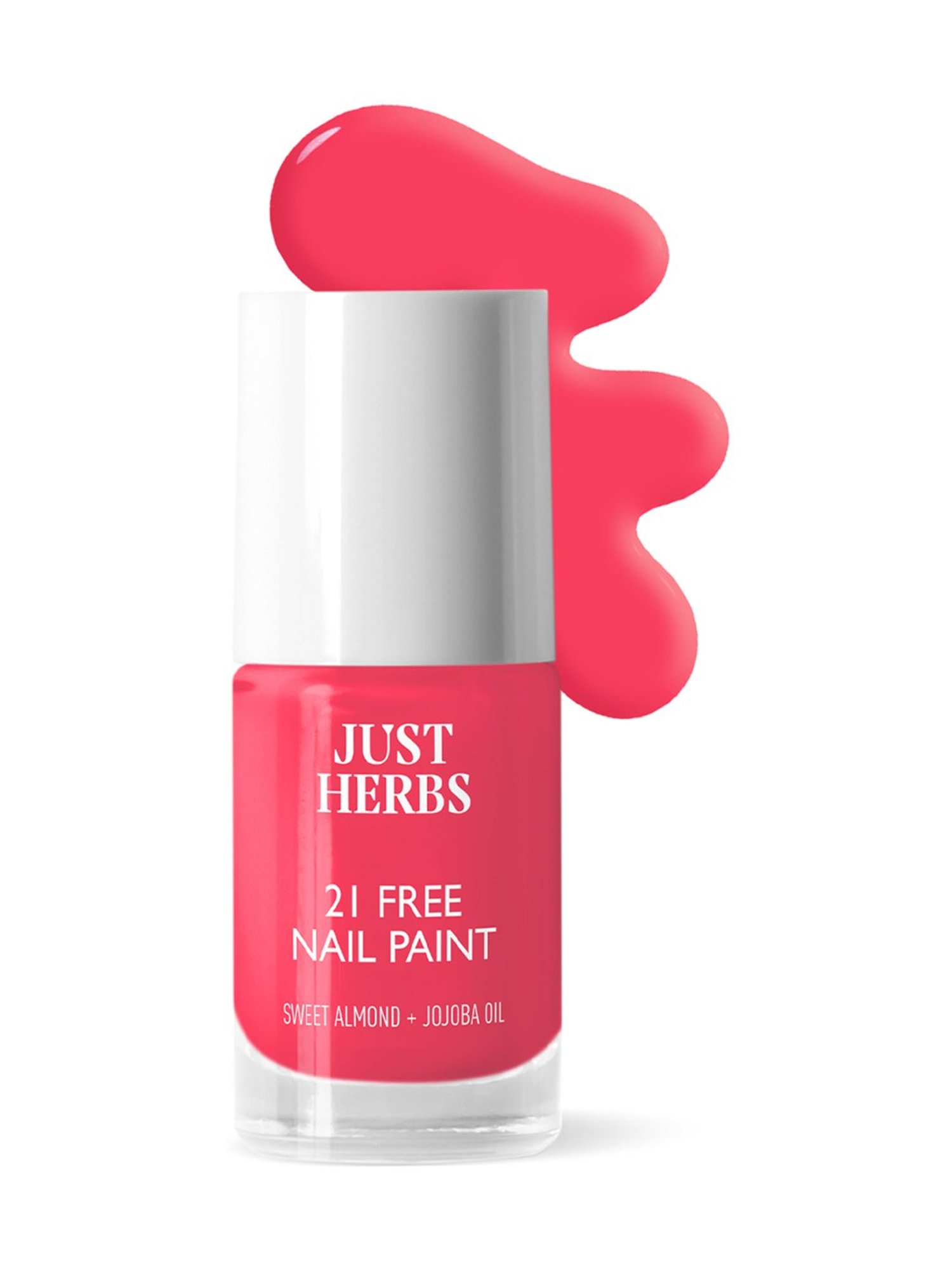 JUST HERBS 21 Free Nail Paint Dahlia Daze - 6 ml