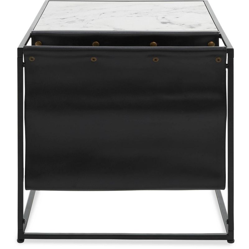 Wilson Magazine Storage End Table White - ClickDecor