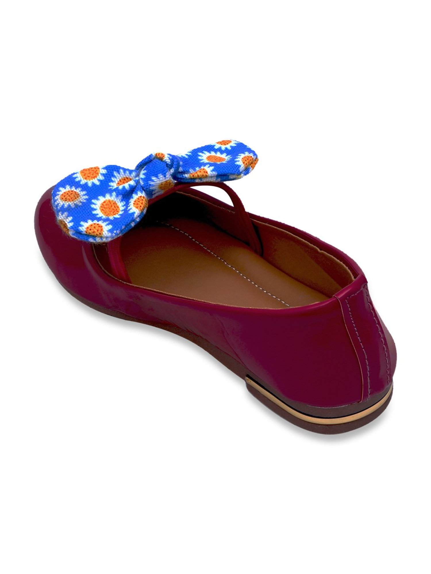 D'chica Kids Boho Princess Fuchsia Mary Jane Shoes