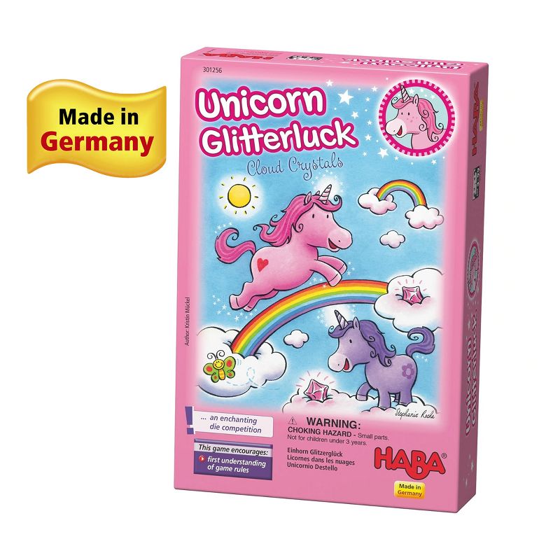 HABA Unicorn Glitterluck Cloud Crystals (Made in Germany)