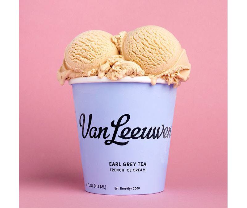 Van Leeuwen Earl Grey Tea Ice Cream - 14oz