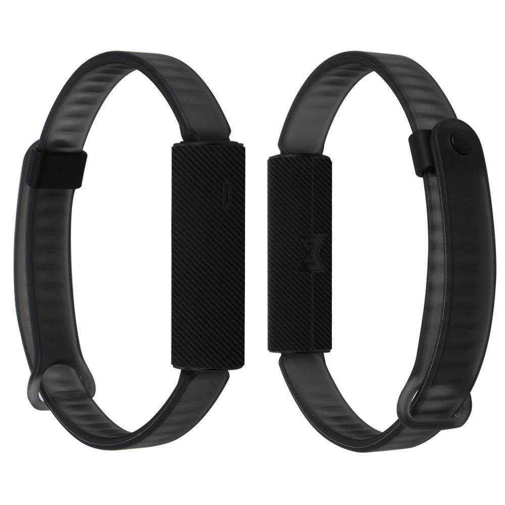 Misfit Ray Fitness Tracker Carbon Fiber Full Body, Skinomi TechSkin Carbon Fiber Skin for Misfit Ray Fitness Tracker