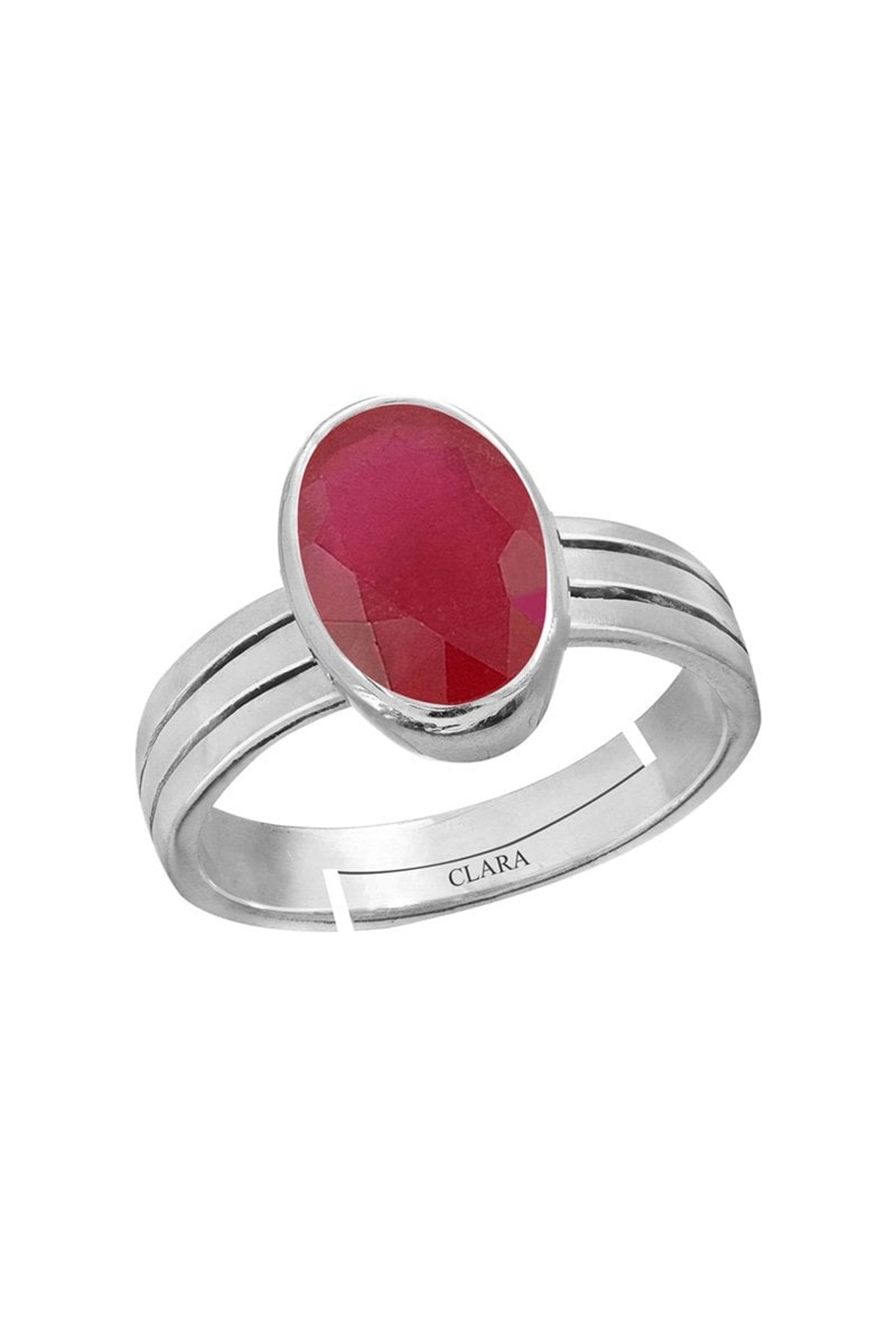 Clara Ruby Manik 4.8cts or 5.25ratti Ring