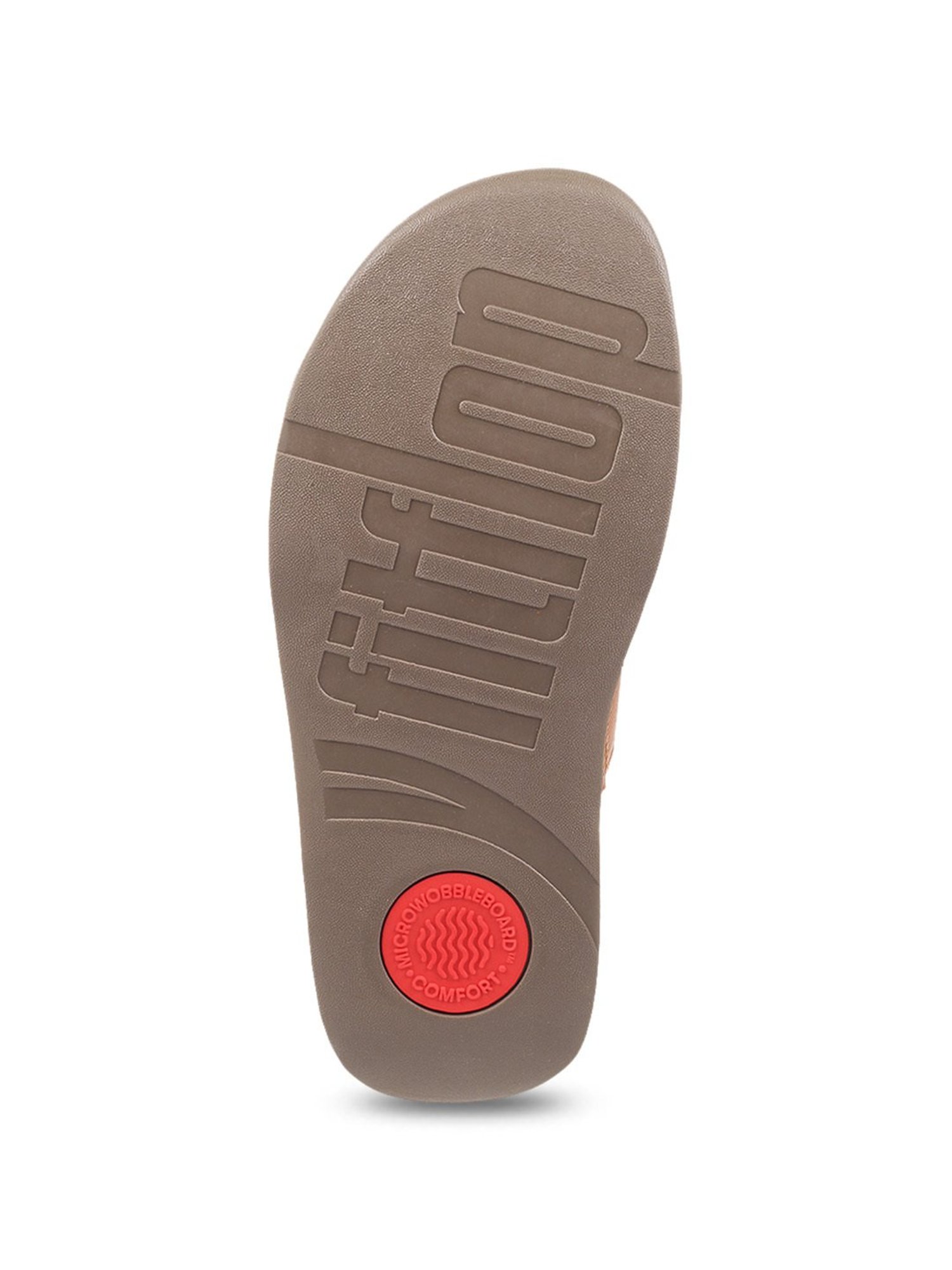 FitFlop Men's Tan Cross Strap Sandals