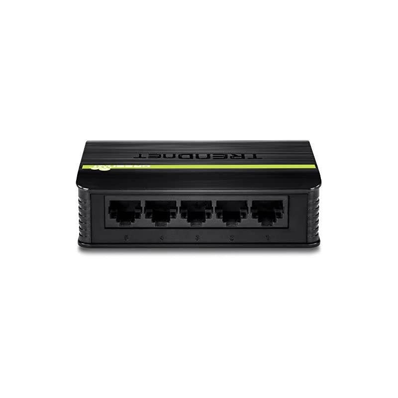 5Port Unmanaged 10100 Mbps GREENnet Ethernet Desktop Plastic Housing Switch 5 X 10100 Mbps Ports 1Gbps Switching Capacity TE100S5