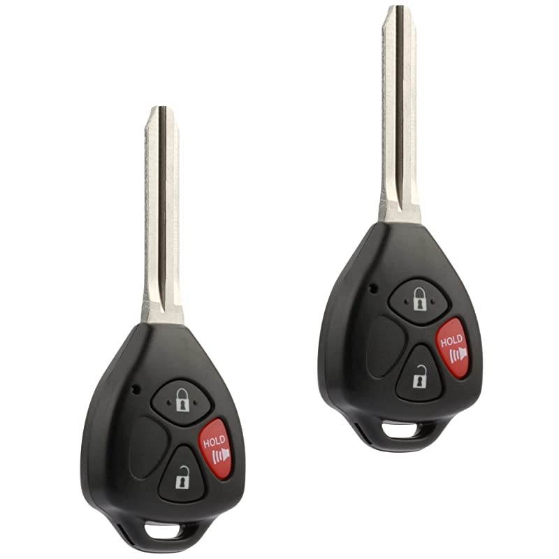 Key Fob Keyless Entry Remote fits Pontiac Vibe Toyota Corolla Matrix Venza GQ429T 2009 2010 2011 2012 2013 Set of 2