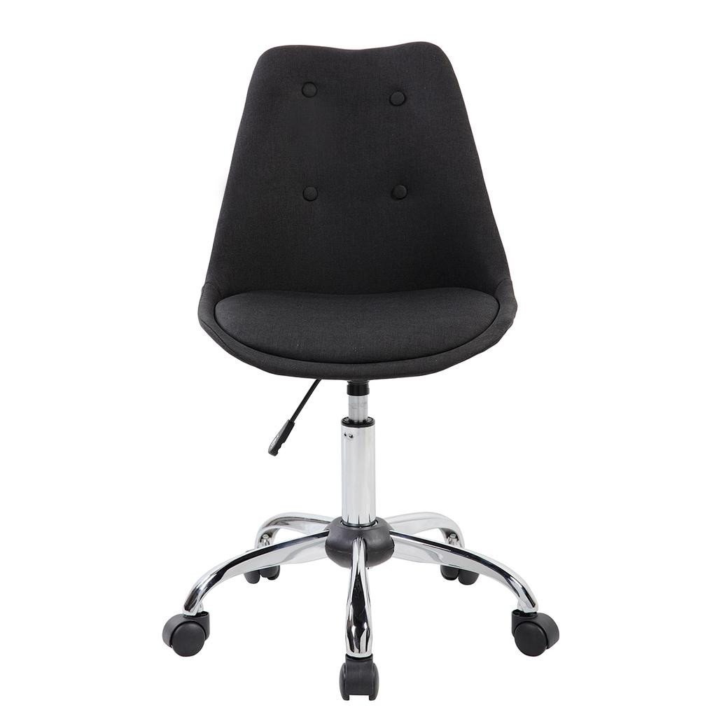 Techni Mobili Armless Desk Chair in Black