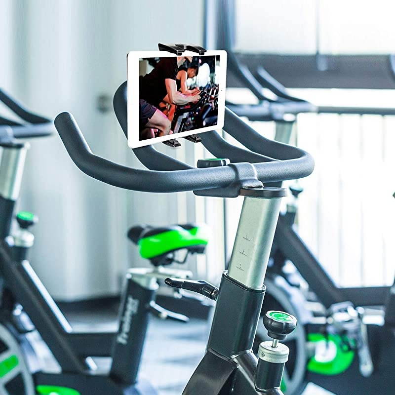 Tablet Holder Portable Bicycle Car Phone Tablet Mount for Indoor Gym Treadmill Microphone Stands Microphone Tablet Holder Exercise for iPad iPad Pro iPad Mini 2 3 iPad Air iPhone