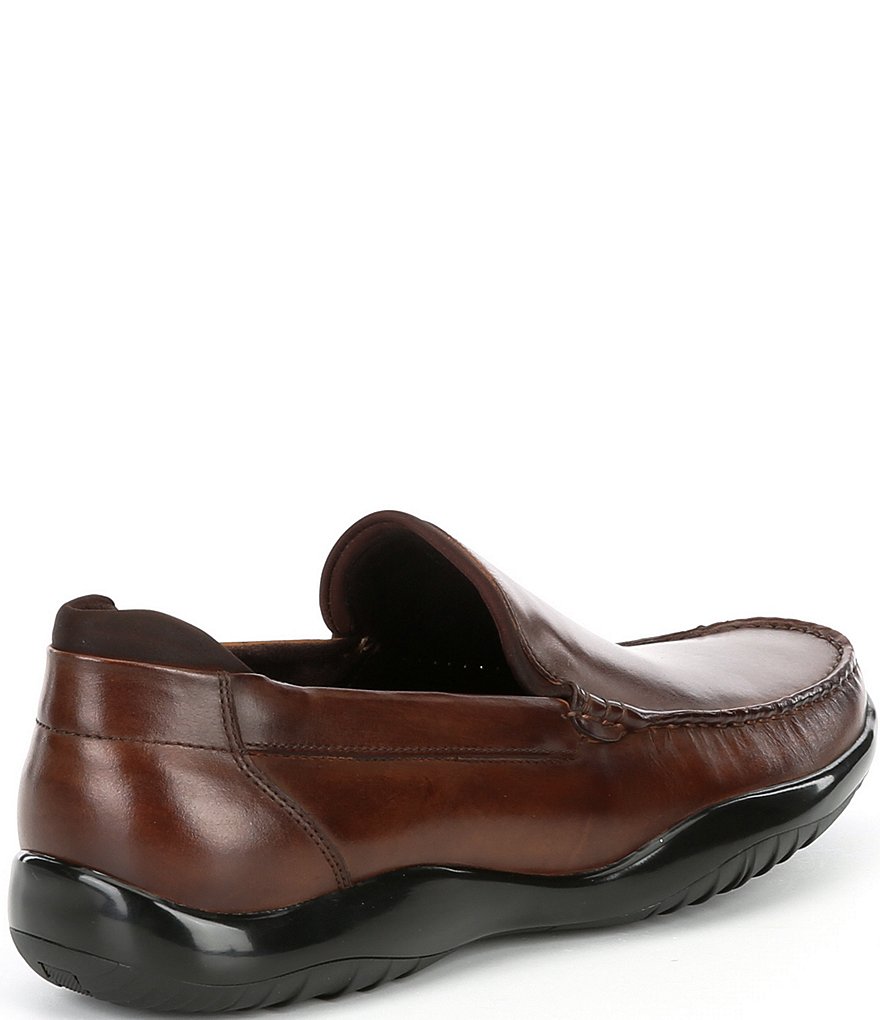 Kenneth Cole New York Men's Motion Flx Pebbled Leather Driver Loafers