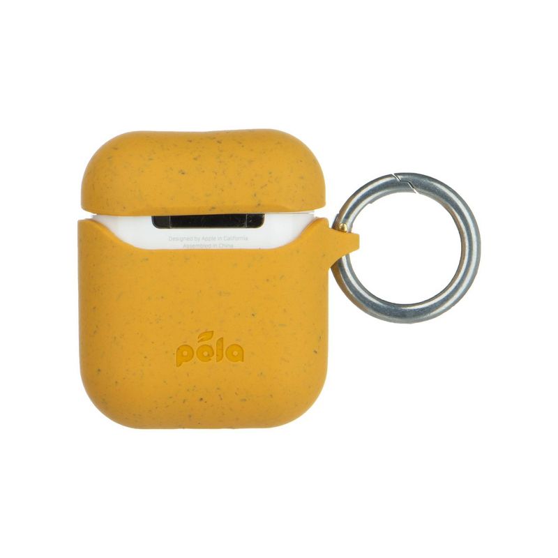 Pela Eco-Friendly Apple AirPods Gen 1&2 Case Compatible with Wireless Charging - Honey