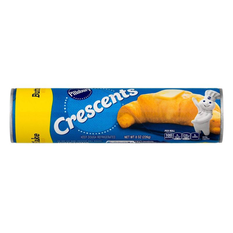 Pillsbury Butter Flake Crescent Rolls - 8oz/8ct