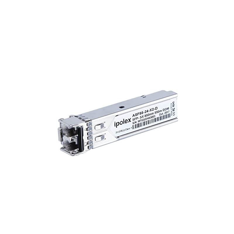Compatible Juniper QFX-SFP-1GE-SX, 1000Base-SX SFP, Gigabit SFP SX Transceiver (MMF, 850nm, 550-Meter, LC, DDM)
