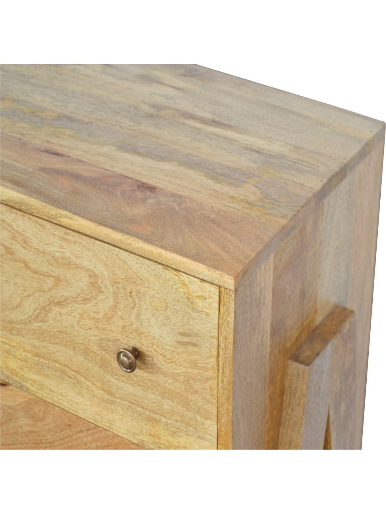 Artisan Furniture Brown Trestle Chest (Natural Oak-ish Finish)