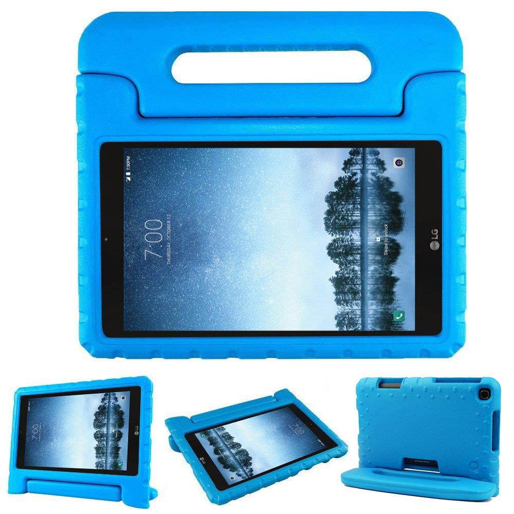 Bolete Case for LG G Pad F2 8.0 Sprint LK460, Kids Friendly Ultra Light Weight Shock Proof Super Protective Cover Handle Stand Case for LG GPad F2 8.0 Sprint Model LK460 8-Inch Android Tablet, Blue