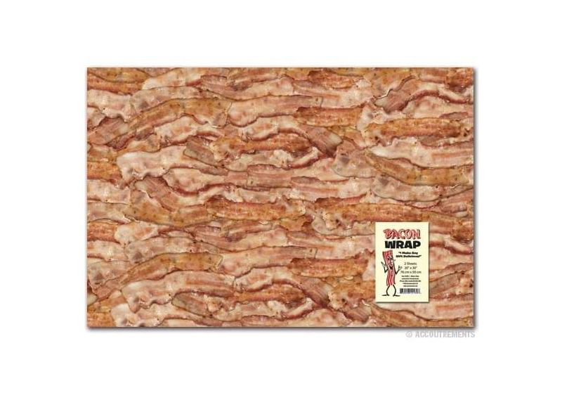Accoutrements Bacon Gift Wrapping Paper