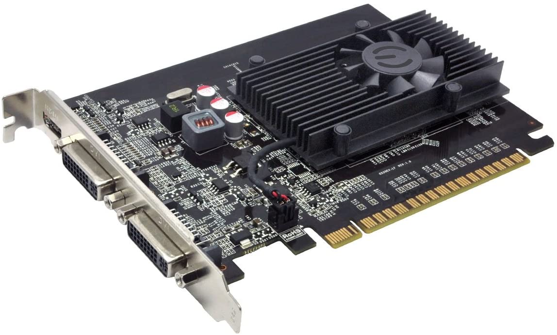 EVGA GeForce GT MB DDR3, DVI, Mini-HDMI, Graphics Card (02G-P3-2617-KR)