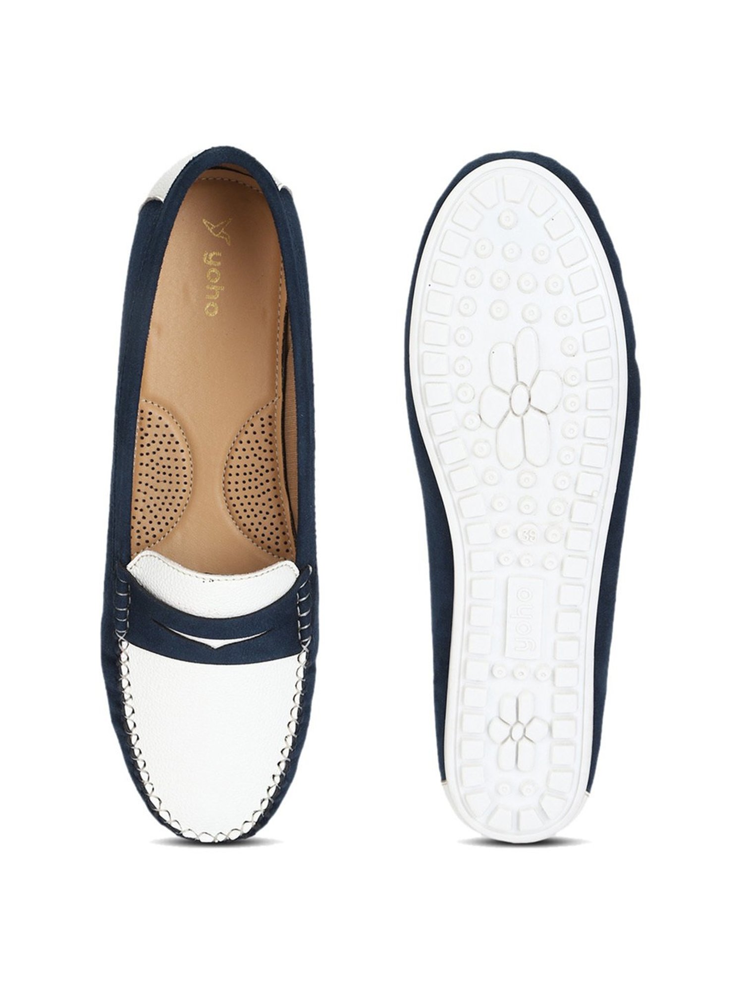 Yoho Women's Navy Casual Loafers