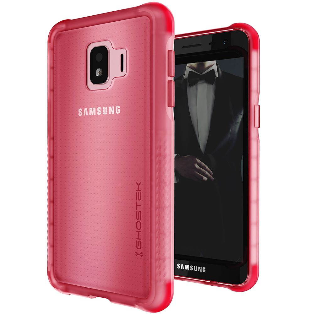 Ghostek Covert Designed for Galaxy J2 Core Case J2 Dash J2 Pure Clear Phone Cover Silicone Bumper Ultra Thin Slim Fit Skin Military Grade Shockproof Heavy Duty Protection & Anti-Slip Grip - (Smoke)